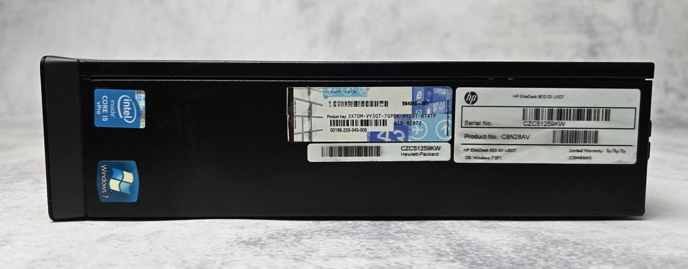 Комп'ютер ПК HP EliteDesk 800 G1 USDT i5-4590s 8Gb DDR3 128Gb SSD