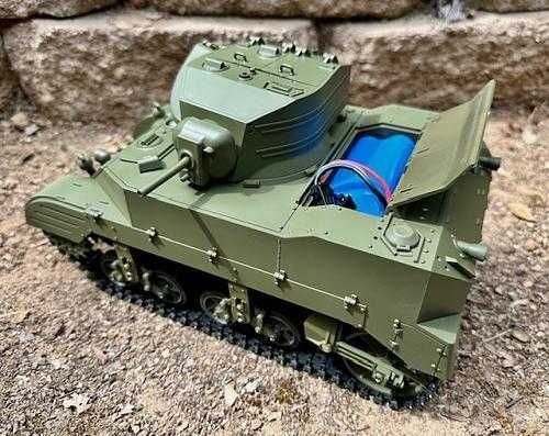Tanque M5A1 STUART 1/16 RC