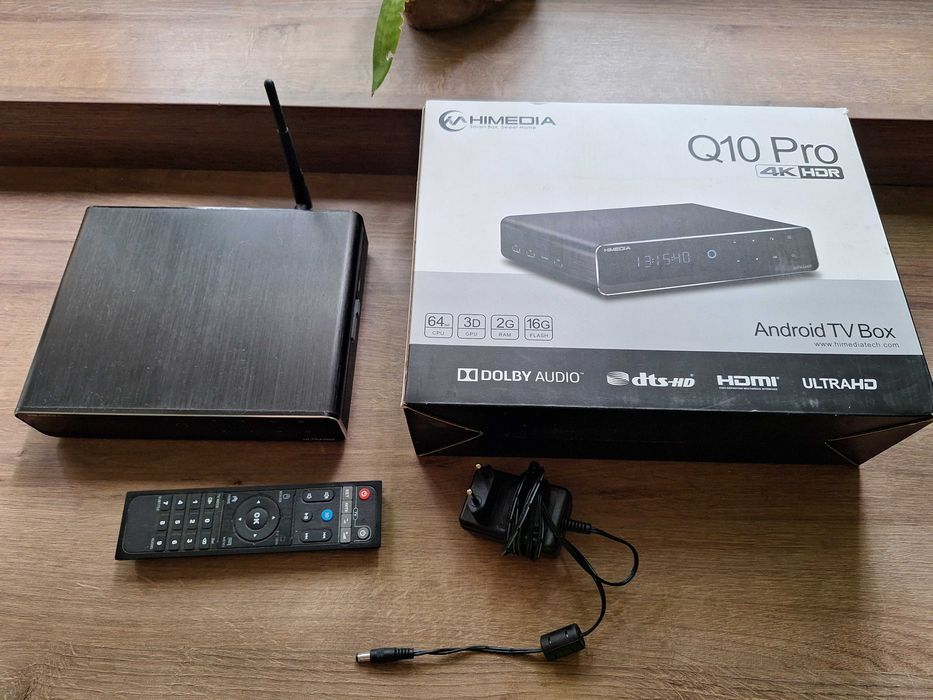 HiMedia Q10 PRO 4K HDR odtwarzacz multimedialny Android