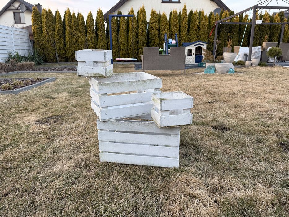 Drewniane skrzynki polecam