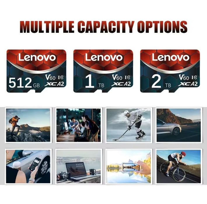 Karta pamięci Lenovo 1TB Micro SD – NOWA