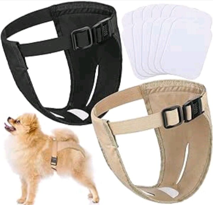 Pieluszki dla psów wielorazowe 2szt. r. L