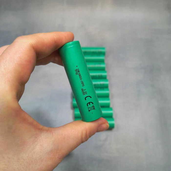 Высокотоковый аккумулятор INR18650-25PG 2500mAh 20A для инструментов