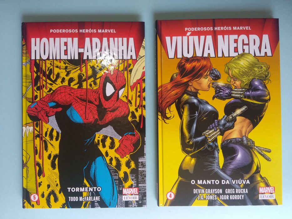 PODEROSOS HERÓIS MARVEL - 8 volumes Ed. Levoir
