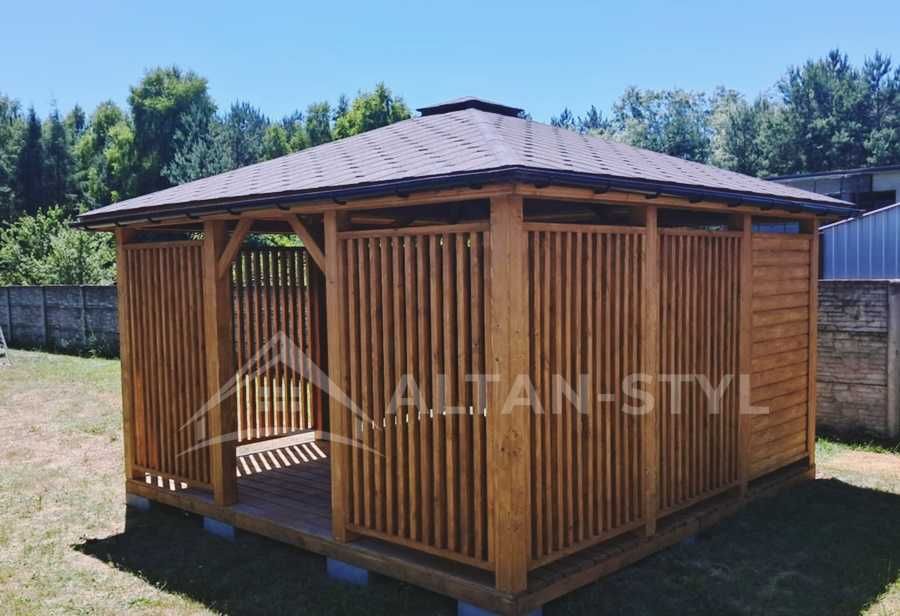 Altany,altanki, wiaty, altana ogrodowa DALIA 4x4m PRODUCENT