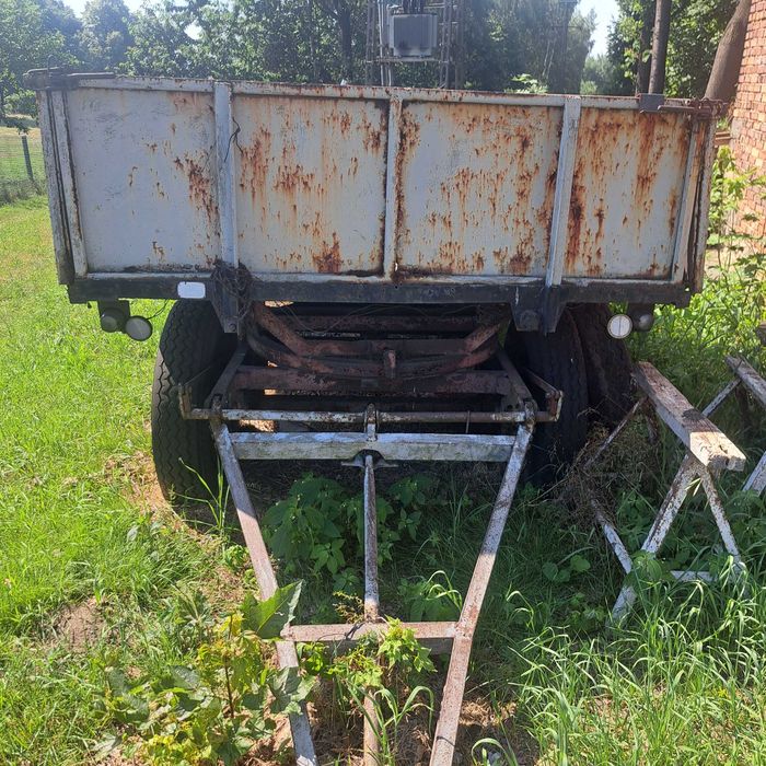 Przyczepa Autosan d-36 z dokumentami
