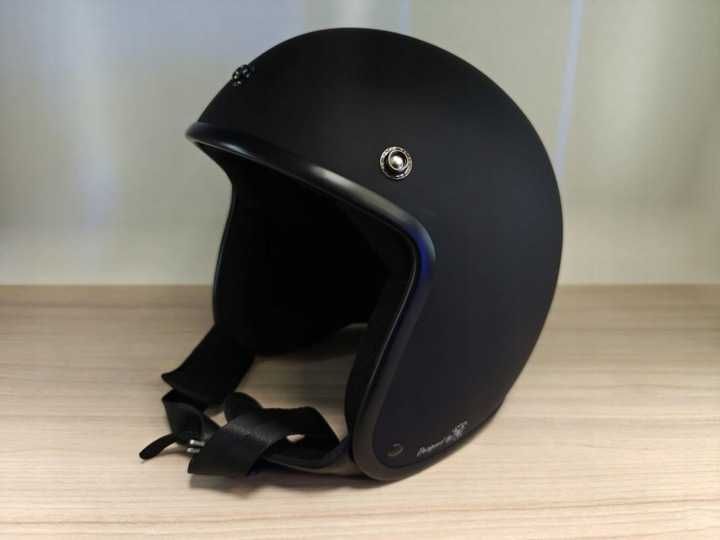 Bores Gensler Bogo III Black Edition Kask odrzutowy rozm. XS czarny