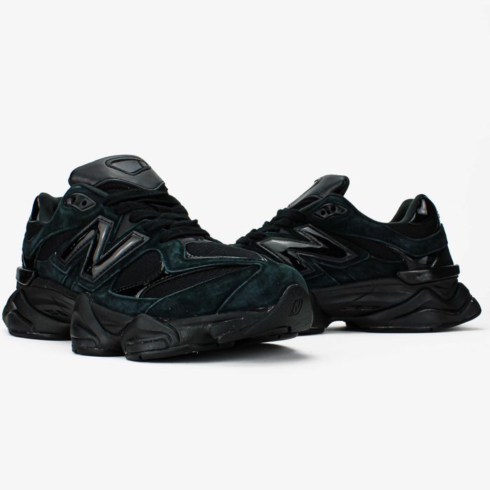 Мужские кроссовки New Balance 9060 "Glossy Black" Размеры 41-45