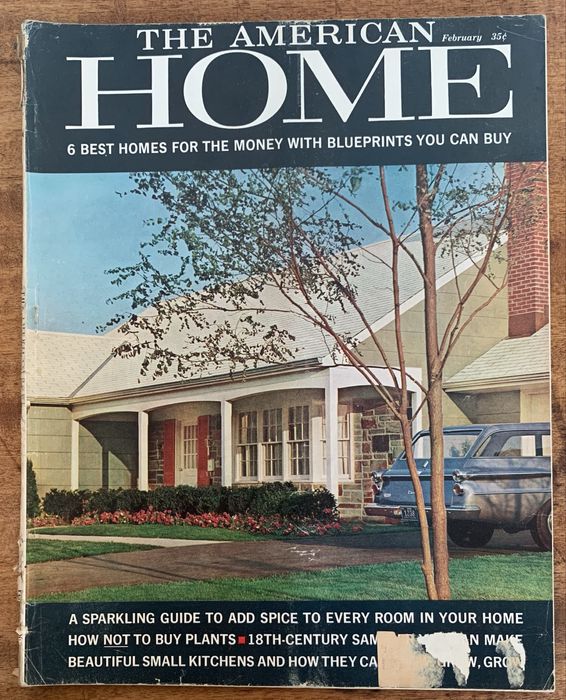 Revistas american home 1962