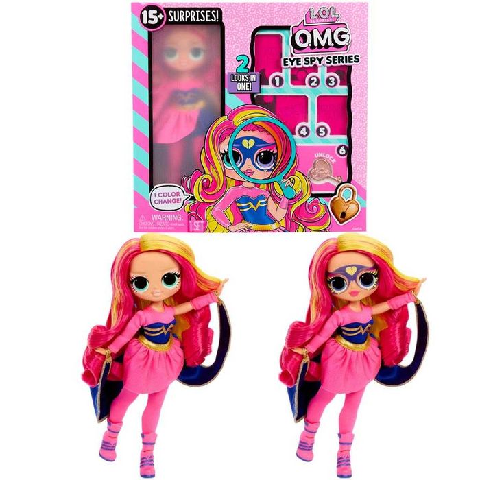 Лялька LOL OMG Eye Spy Superhero ЛОЛ Сюрприз око шпигуна Супергерой
