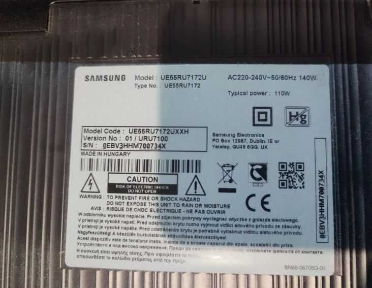 BN94-14197L UE55RU7172U