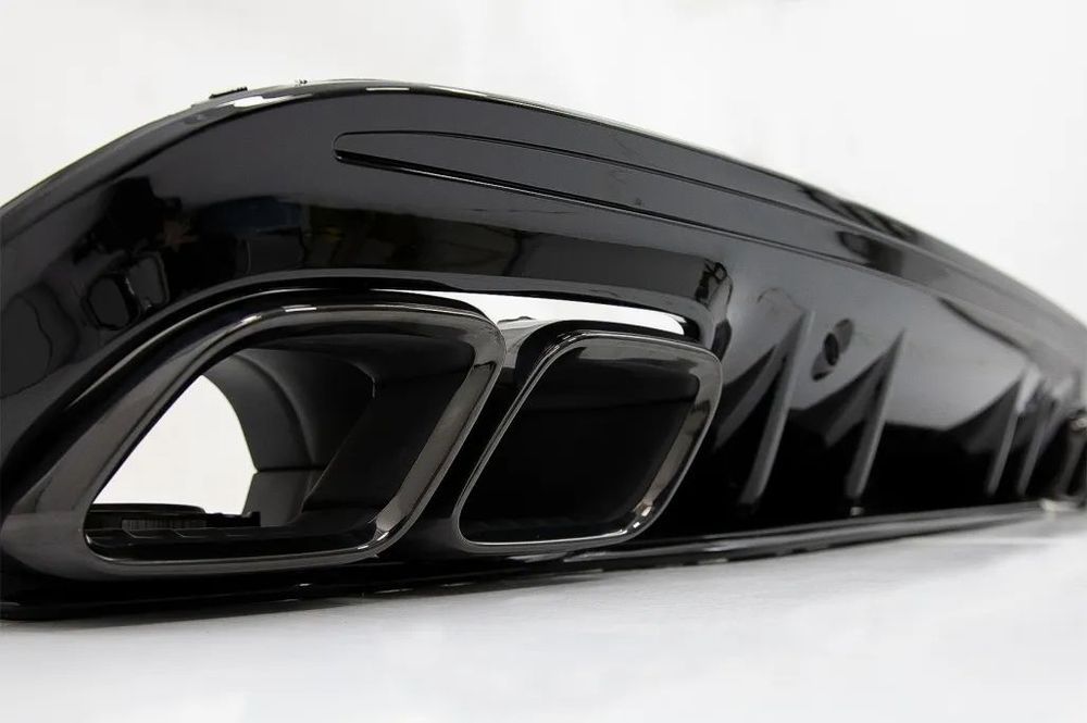 Difusor com Ponteiras Mercedes C W205 (2014 a 2021) Look 63