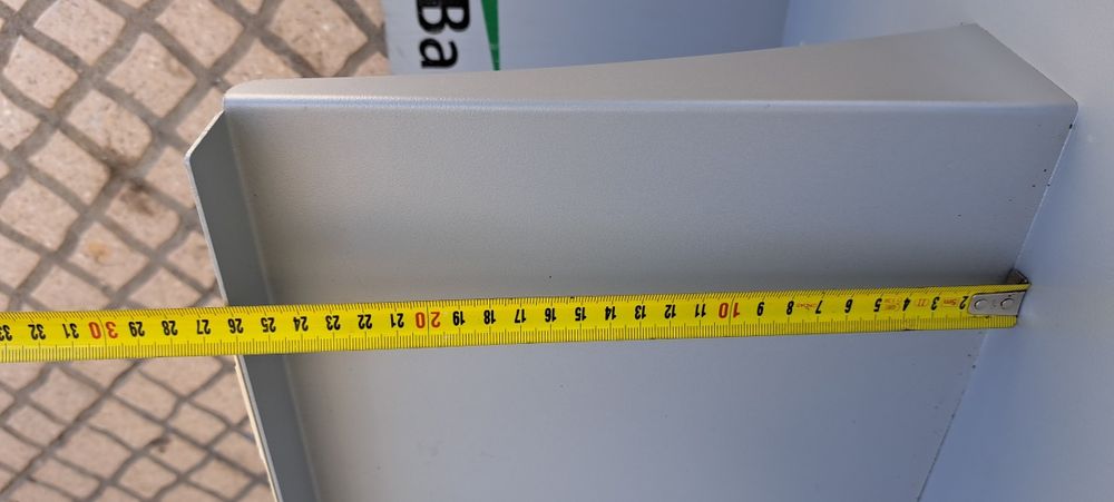 Expositor metálico 5 prateleiras