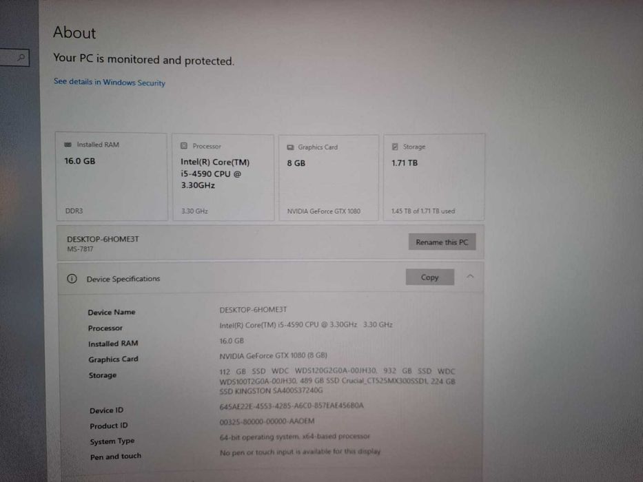 PC Torre Gaming (ou em componentes)