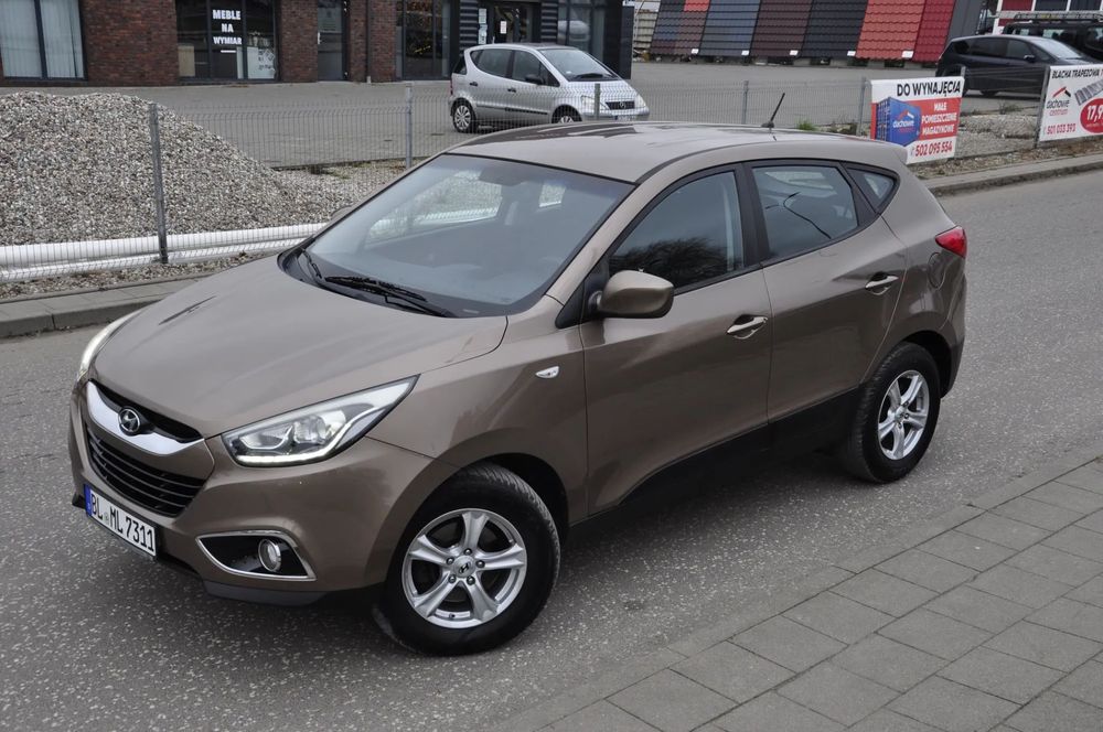 Hyundai ix35 LIFT klimatyzacja LED stan BDB SERWISOWANY alufelgi