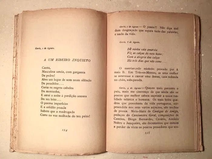 MIGUEL TORGA - 1a edição - Diário V - 1951