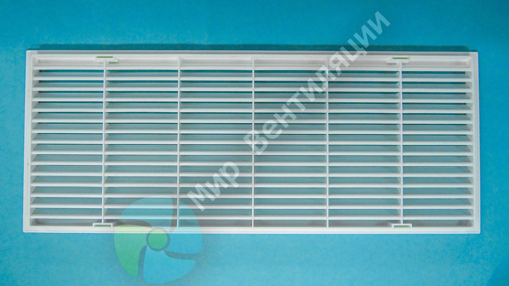 Решітка вентиляційна прямокутна ММ 500х200 мм з ударопрочного пластику