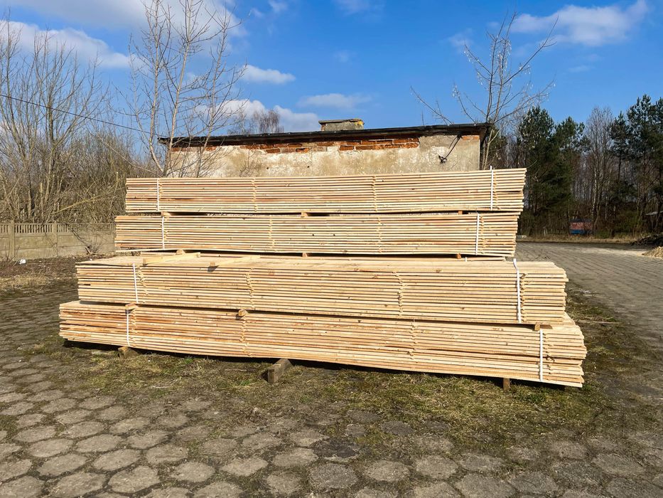 Deski szalunkowe 25 mm szalunki dom i ogród wycena gratis transport