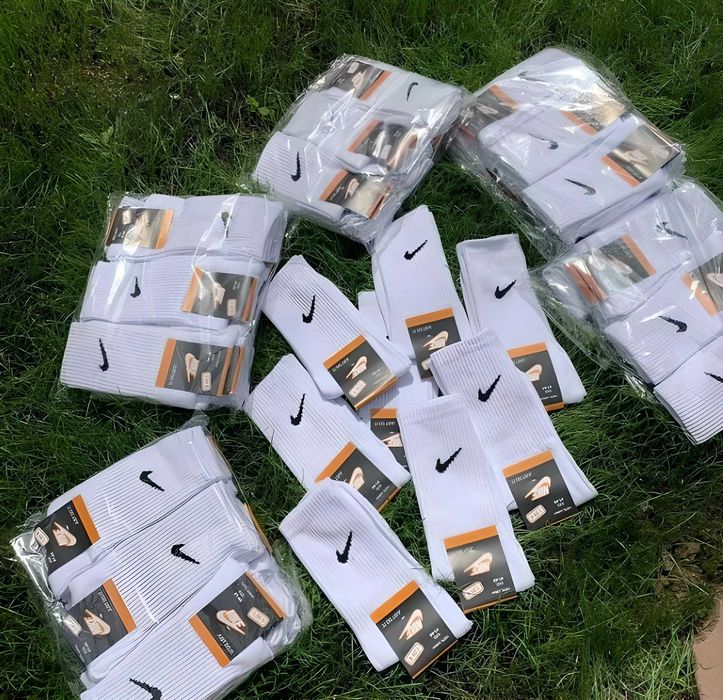 • Високі шкарпетки Найк / 12пар 250грн / Тренувальні носки Nike •ОПТ•