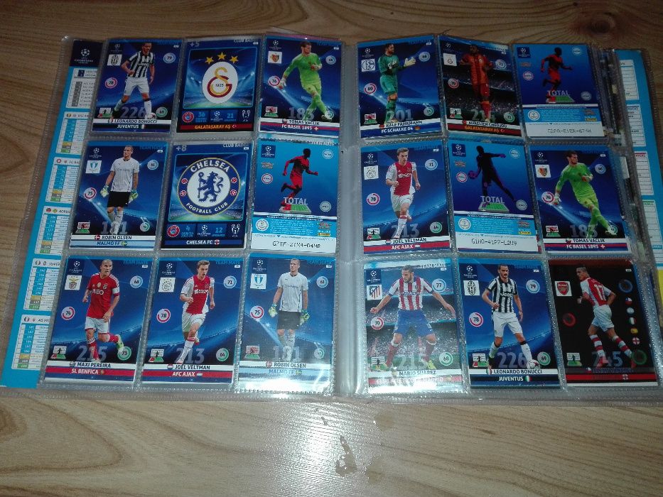 Karty z piłkarzami 2014/15 adrenalin