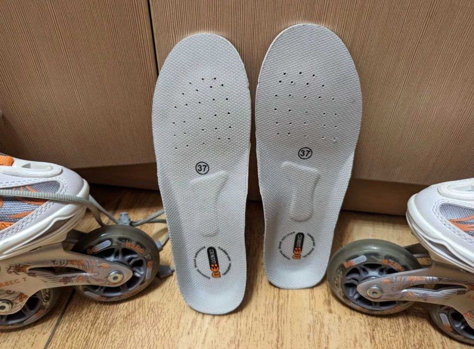 Роликовые коньки женские Reaction H505  +сумка 37