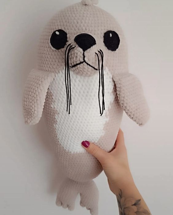 Giga foczka rękodzieło