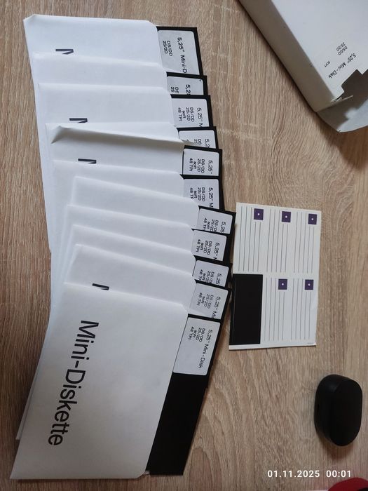 Дискети 5.25 упаковка