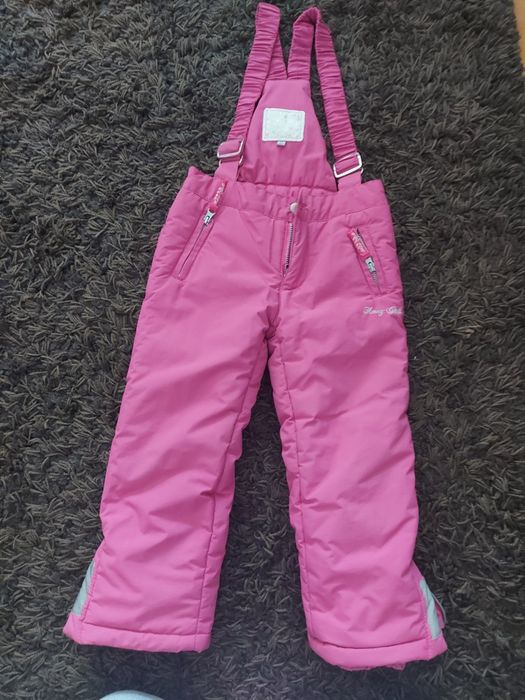 Напівкомбенізон для дівчинки зимовий