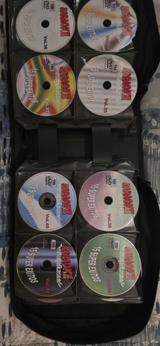 Coleção pack dvd`s karaoke originais