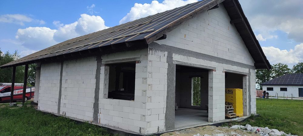 Dom w stanie surowym Krzycko Małe