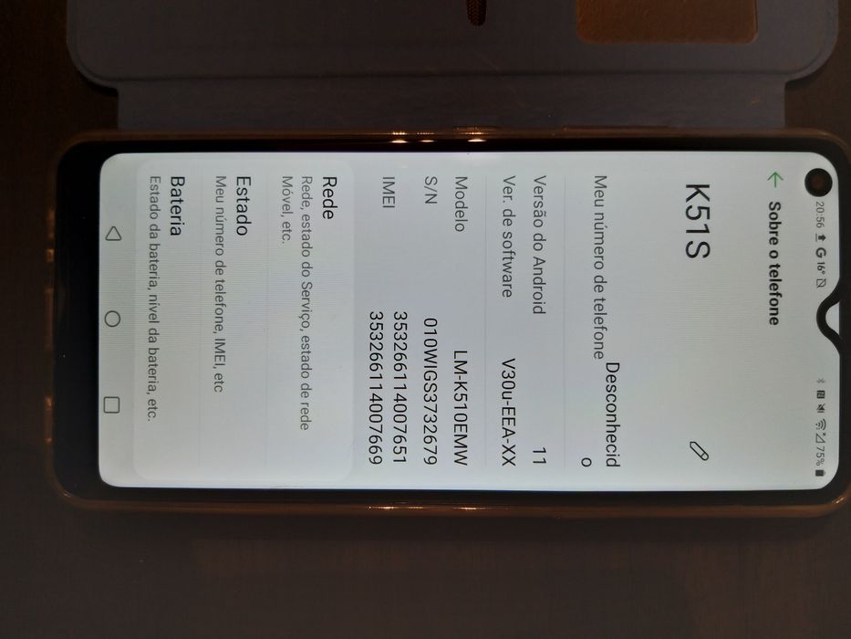 Telemóvel LG K51S
