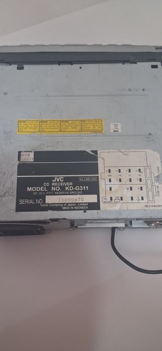 Auto Rádio JVC CD'S