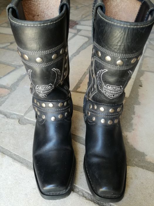 Botas estilo motard senhora 36