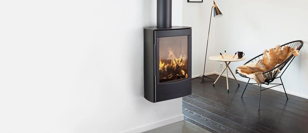 Piecyk piec kominek wolnostojący na drewno 4,9kW Hwam Wiking Mini 2 - Automatic