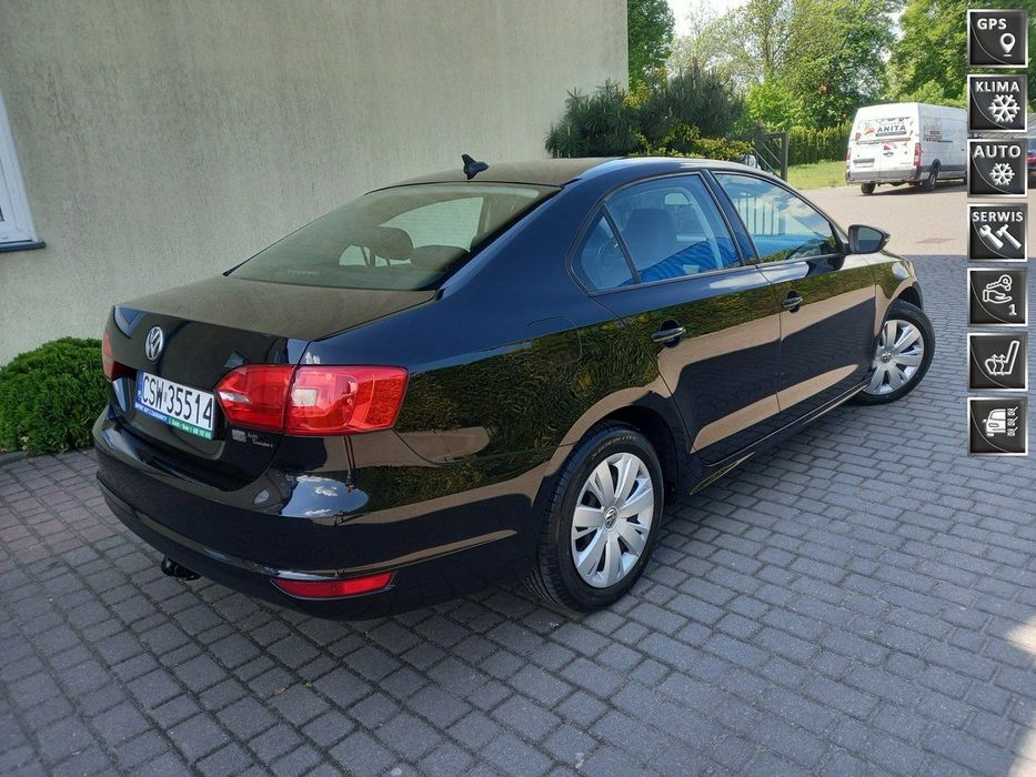 Volkswagen Jetta TDI Skóry Grzane Fotele Navi NoweOpony 100%Bezwypadkowa Bardzo Zadbana