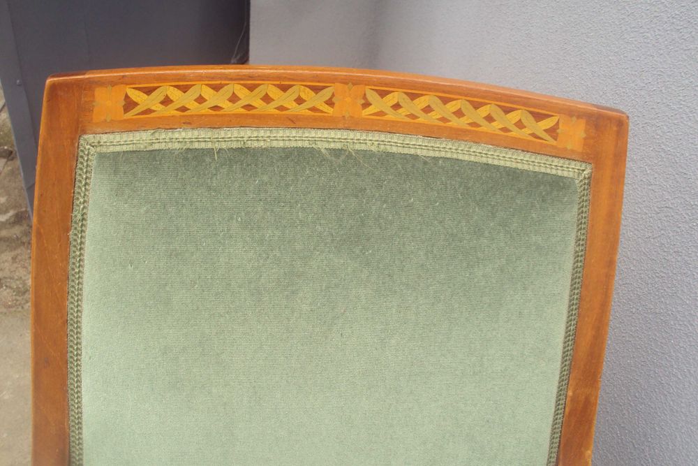 piękny antyk fotel bardzo wygodny