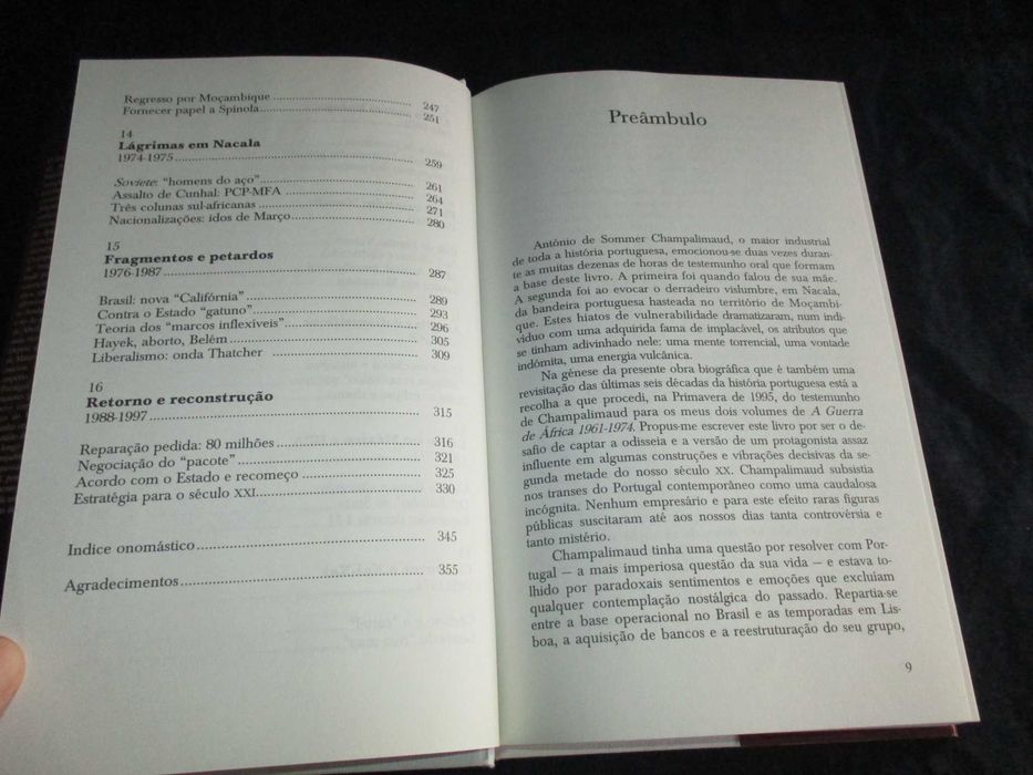 Livro Champalimaud José Freire Antunes Círculo de Leitores