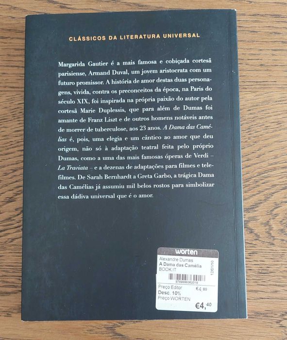 A Dama das Camélias - Alexandre Dumas