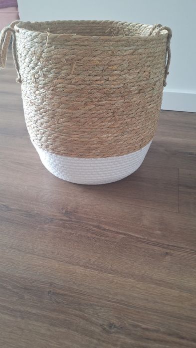 Donica pleciona w stylu boho