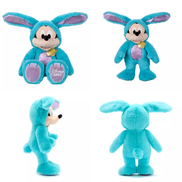 Peluche Disney Pascoa - Mickey / Minnie / Stitch / Winnie the pooh
