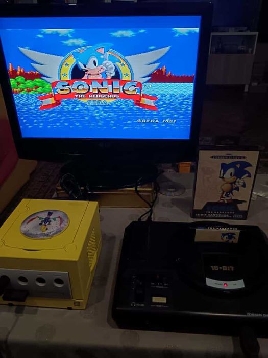 Sonic The Hedgehog [Sega Mega Drive, 1991] Complete | French | Tested
