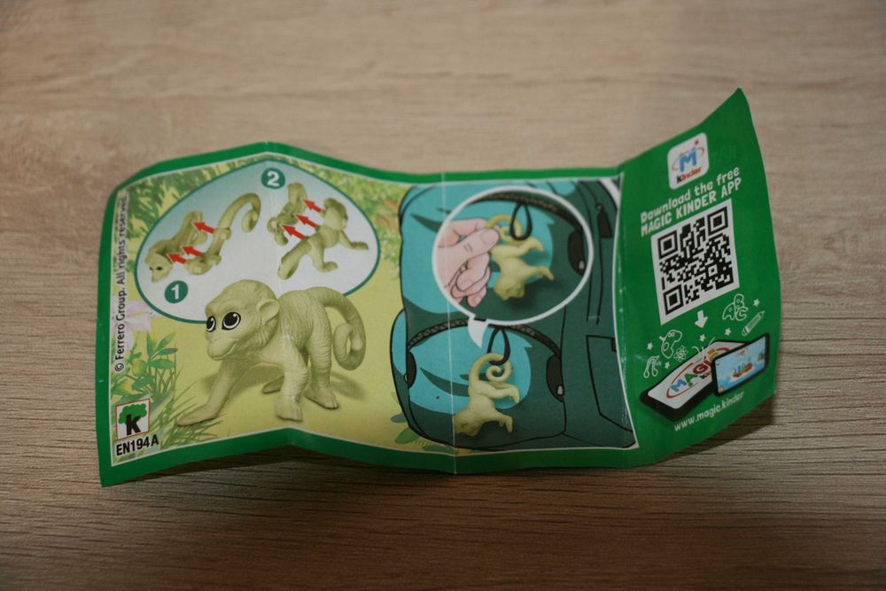 Kinder EN194A - Natoons - Animals in the Jungle
