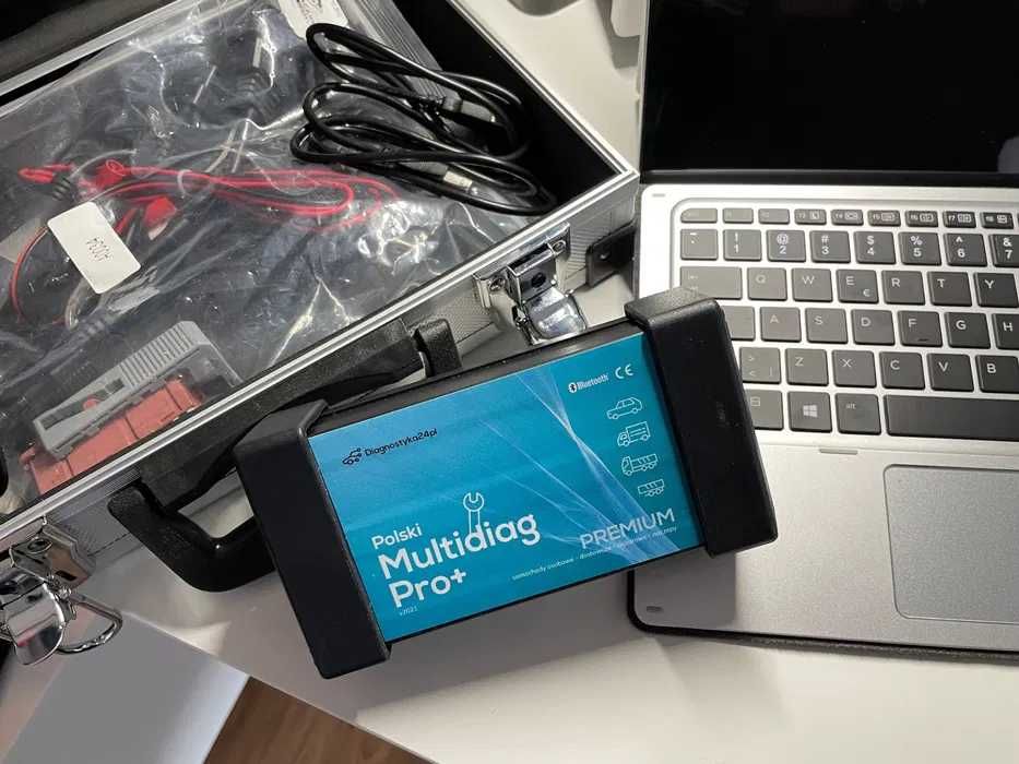 Interfejs Diagnostyczny Laptop Zestaw Osobowe Ciężarowe Multidiag Pro