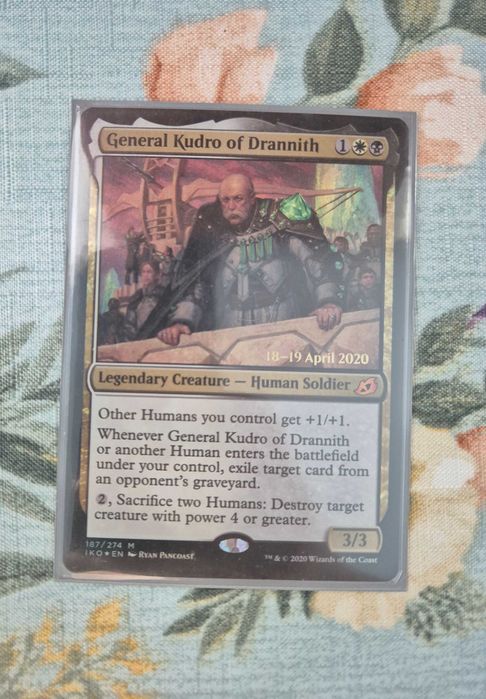 MTG Magic the Gathering Commander Talia General Kudro of Drannith