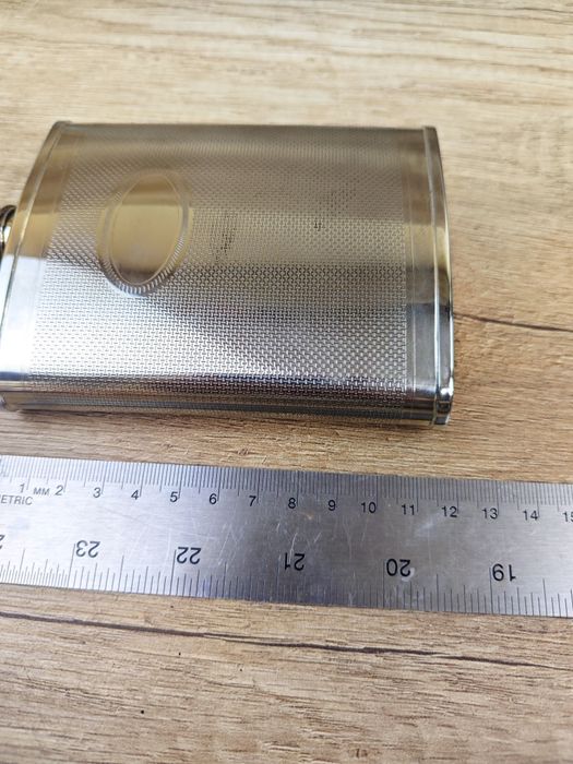 Фляга для напитков 6 oz (180 мл) из нержавеющей стали, новая