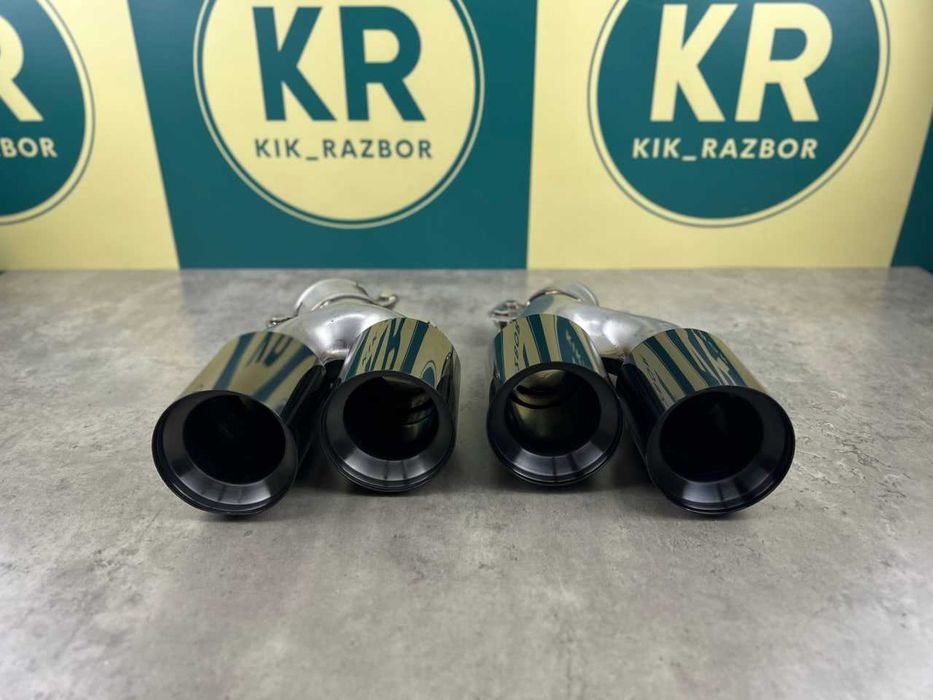 Насадки на Вихлоп - M5 Look ( чорний ) - BMW 5 ( G30 )