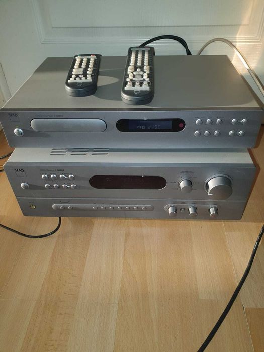 tylko dzis NAD C525BEE srebrny,NAD C-720BEE stereo, piloty