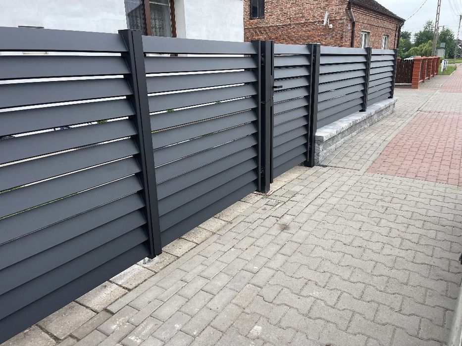 Ogrodzenia Palisadowe - Przęsła - Furtka - Brama