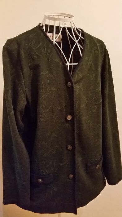 Żakiet narzutka Roman Original butelkowa zieleń Hit