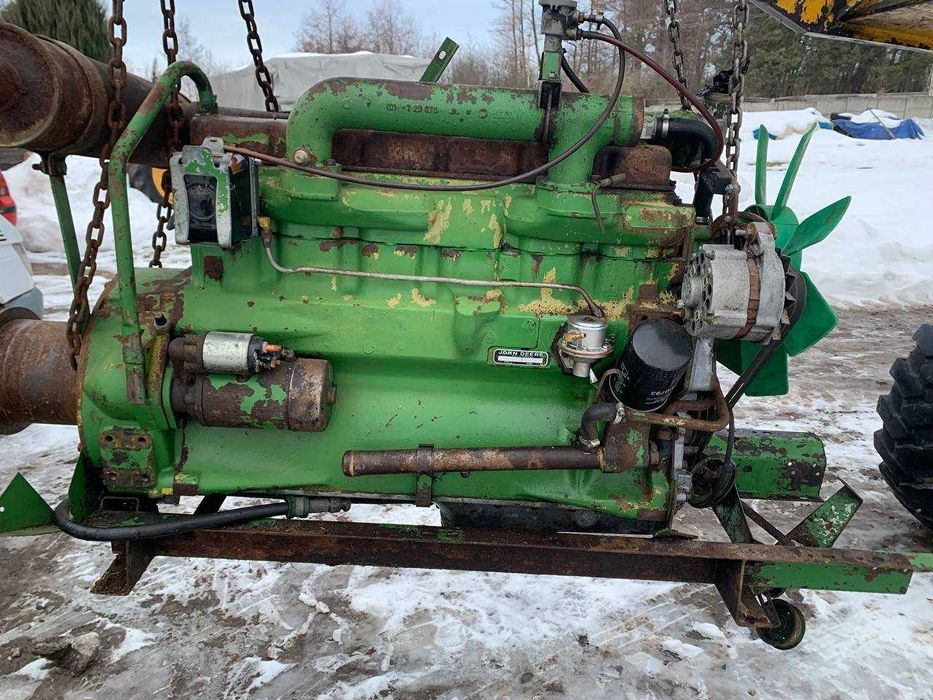 Мотор двигун John Deere 6 циліндрів, 6 турбо. Двигун до комбайна Джон Дір